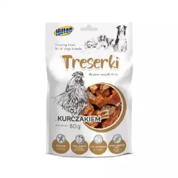 Wet dog treats Hilton chicken meat sticks 80 g