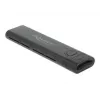 SSD enclosure DeLOCK 42635 Black M.2