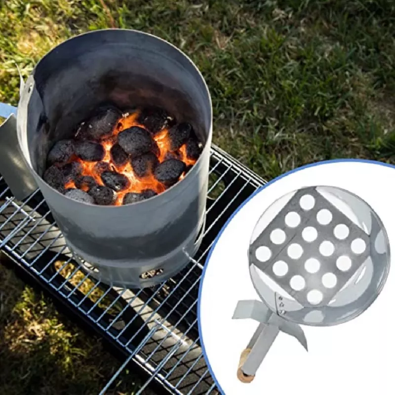 Chimney Starter BLAUPUNKT GCA01 portable charcoal starter, compact design, easy to use