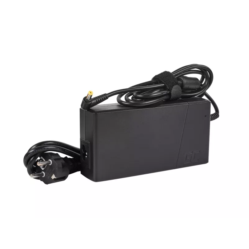 Power adapter Green Cell AD139P 90W universal laptop adapter 19.5V 9.23A 5.5×1.7mm Black