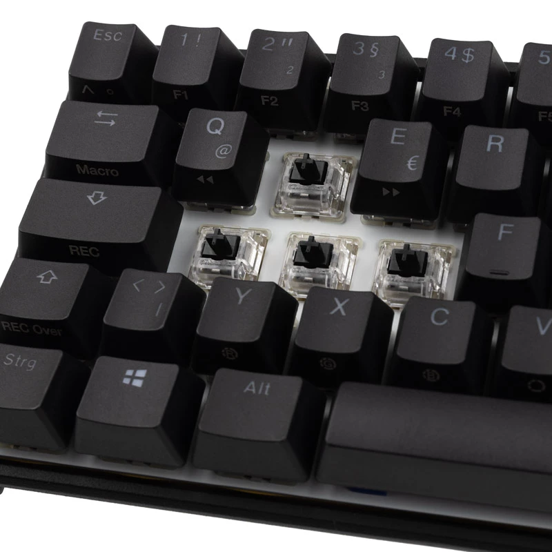 Ducky Mecha Pro SF keyboard Gaming USB German Black
