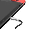 USB‑C to USB‑C cable Baseus Cafule Metal — 2 m, 100W charging, USB 2.0 (480 Mbps), zinc‑plated contacts, black