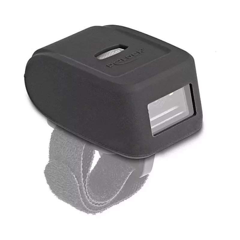 Case DeLOCK 90508 Protective Cover for ring scanner Black Silicone