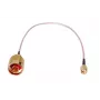 Antenna pigtail cable Extralink PIGTAIL RP-SMA/N-MALE MIMOSA, RP-SMA (female pin) to N-male, 1 m