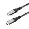 USB-C to USB-C cable GEMBIRD CCBP-USB4-CMCM240 1.5 m, USB4 Gen 3x2, 40 Gbit/s, 240 W, black