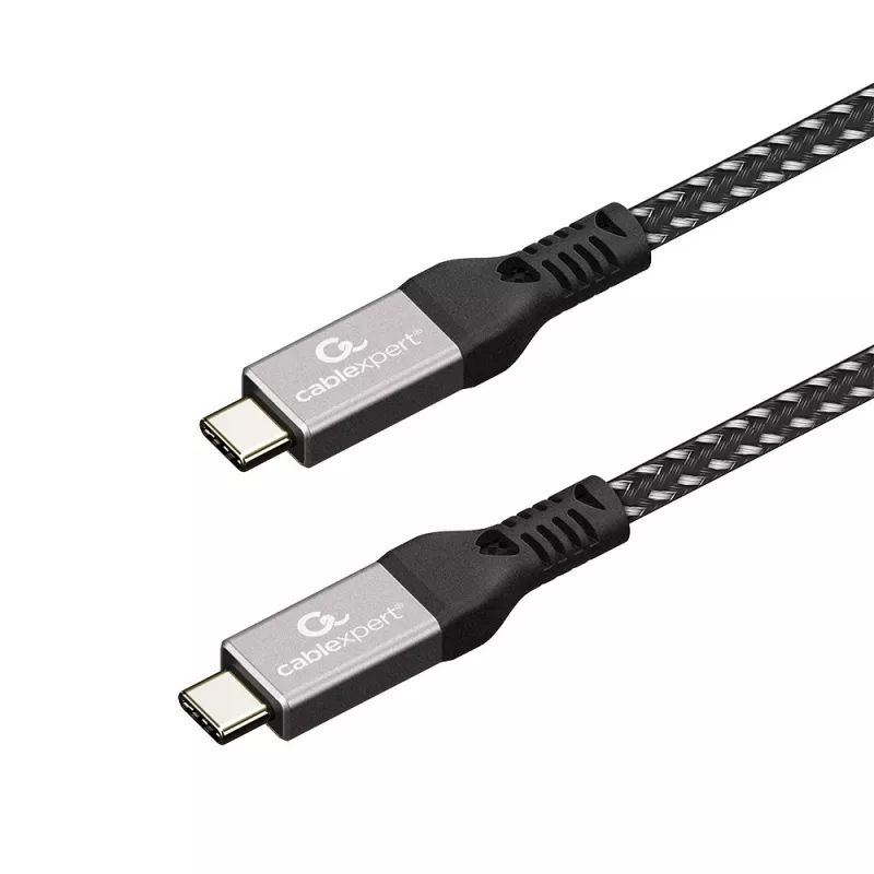 USB-C to USB-C cable GEMBIRD CCBP-USB4-CMCM240 1.5 m, USB4 Gen 3x2, 40 Gbit/s, 240 W, black