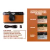 Screenless Digital Camera Camp Snap CS-V105-BR-JP — Brown compact camera without display