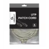 Network cable Gembird PP6U-20M Cat6 U/UTP 20 m RJ-45 grey