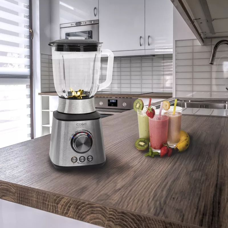 Caso | Blender | MX 1000 | Tabletop | 1300 W | Jar material Glass | Jar capacity 1.5 L | Ice crushing | Stainless steel