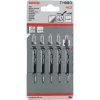 Bosch 2 608 630 310 jigsaw/scroll saw/reciprocating saw blade Jigsaw blade High carbon steel (HCS) 5 pc(s)