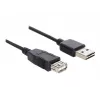 USB Cable DeLOCK EASY-USB 2.0-A 5m Black
