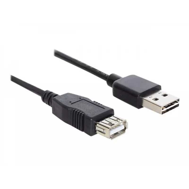 USB Cable DeLOCK EASY-USB 2.0-A 5m Black
