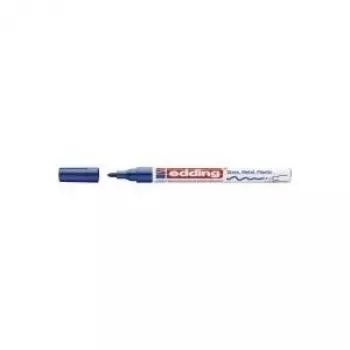 Permanent marker Edding 751 Bullet tip Blue