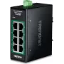 TRENDnet 8-Port Industrial Gigabit PoE+ DIN-Rail Mini Switch (TI-PGLC80)