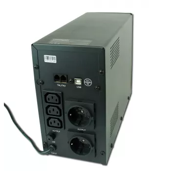 Gembird EG-UPS-033 uninterruptible power supply (UPS) Line-Interactive 1200 VA 720 W 3 AC outlet(s)