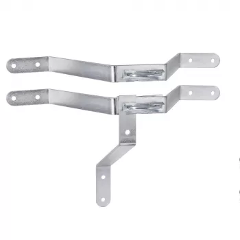 Extralink K250 Mast Bracket, 250mm, with M8 Clamps, Steel, Galvanized