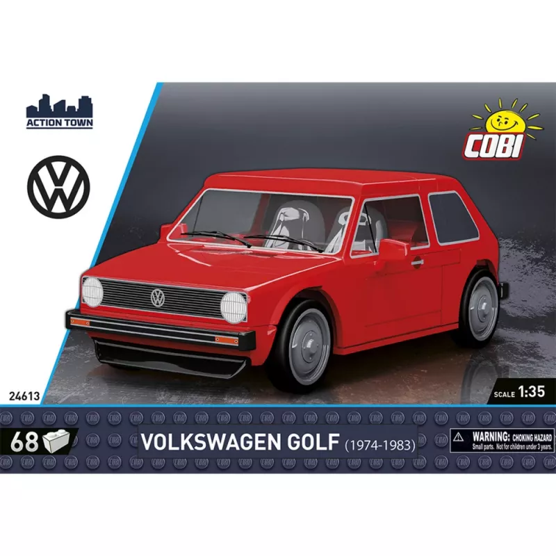 Scale model kit Cobi Volkswagen Golf 1974–1983 1:35 for building and display