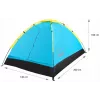 Tent PROMIS NT60 2-person camping igloo waterproof with mosquito net