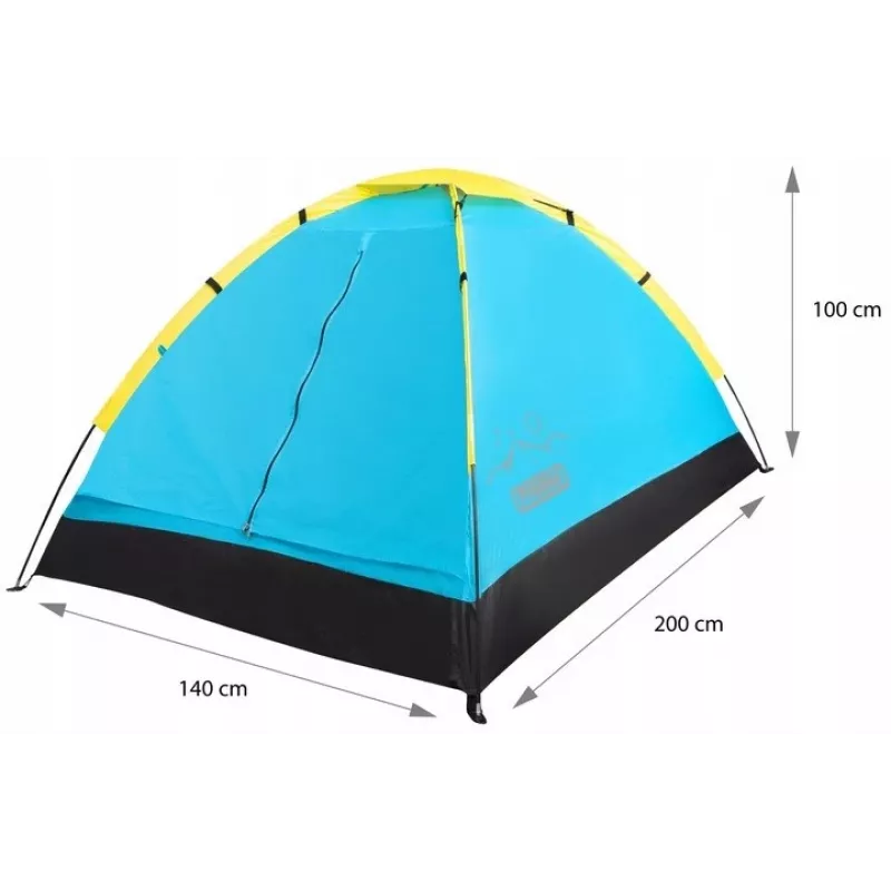 Tent PROMIS NT60 2-person camping igloo waterproof with mosquito net
