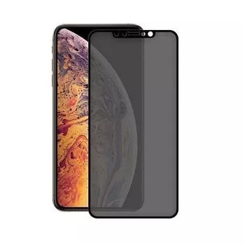 Tempered Glass Screen Protector Devia Real Series for iPhone XS Max 3D Full Screen Black