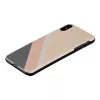 Smartphone case man and wood for iPhone XS Max — pink suit, black