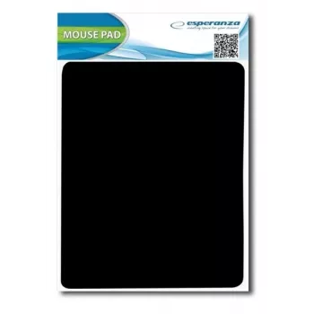 Mouse pad ESPERANZA EA145K — gaming mouse pad, black, monochromatic surface, non-slip base