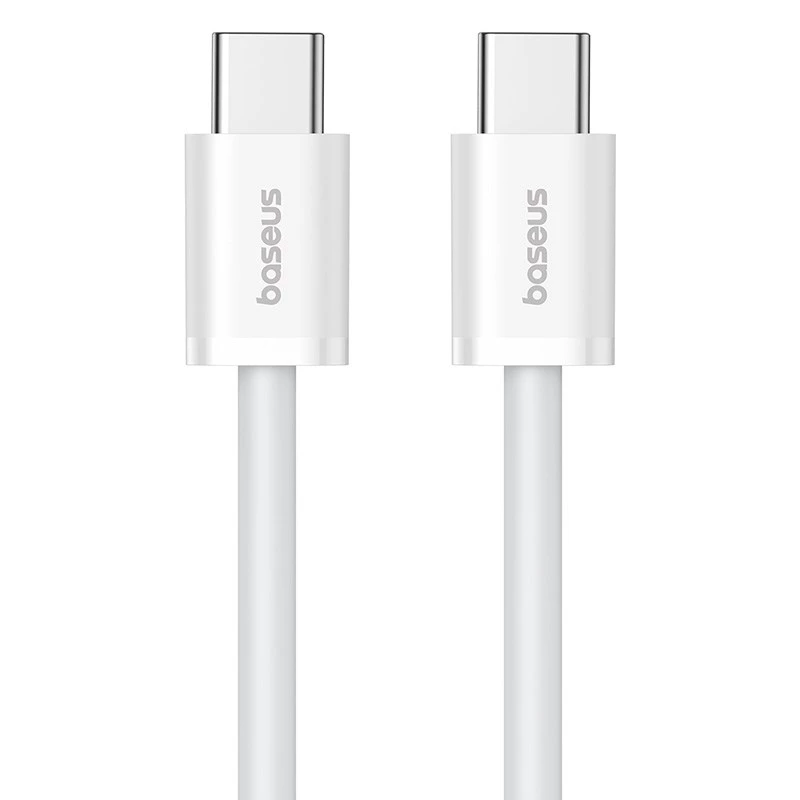 Baseus Superior USB C to USB C data cable 2 m 30 W White