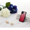Smartphone case iKins for iPhone 11 Pro Max — pink lake with black trim