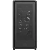PC Midi Tower Cooler Master MasterFrame 600 Mesh — Black, supports ATX/EATX, 2x200mm front fans, front/side fan support, 2x3.5 inch + 3x2.5 inch bays