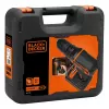 Black & Decker BDCDC18K-QW drill black, O