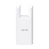 Network repeater TENDA T10 2.4 GHz Wi‑Fi 4, 300 Mbps, 2 external antennas, 1x RJ-45, white