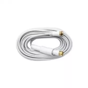 Coaxial Cable Axing SFK 999-02 10 m White