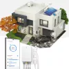 Energy meter AEOTEC AEOEZWA046C3A60 — three-clamp 60A with Z-Wave for single- or three-phase monitoring