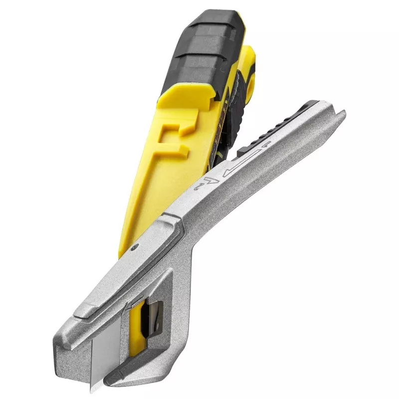Utility Knife Stanley FATMAX FMHT10594-0 Black Stainless Steel Yellow 18mm Width 165mm Length