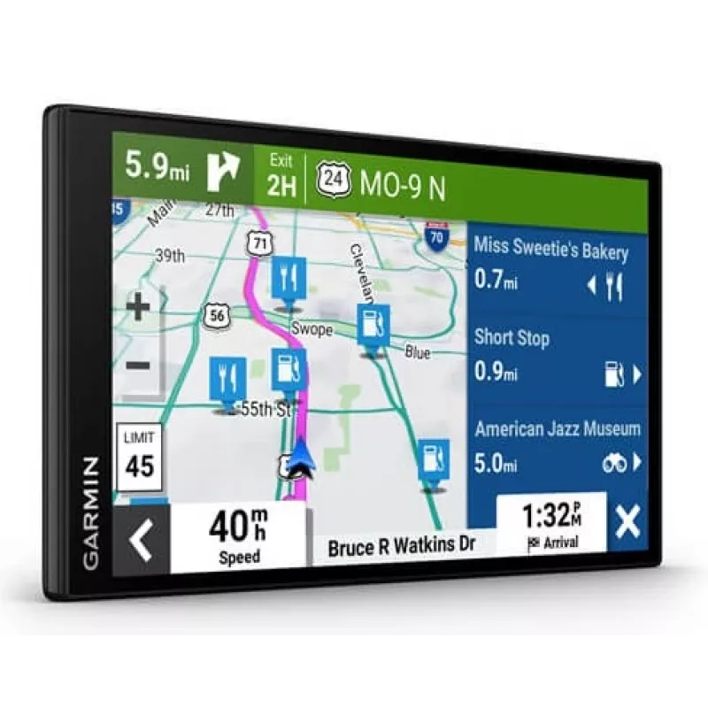 Garmin DriveSmart 76 navigator Fixed 17.8 cm (7) TFT Touchscreen 239.6 g Black (EU MT-D)