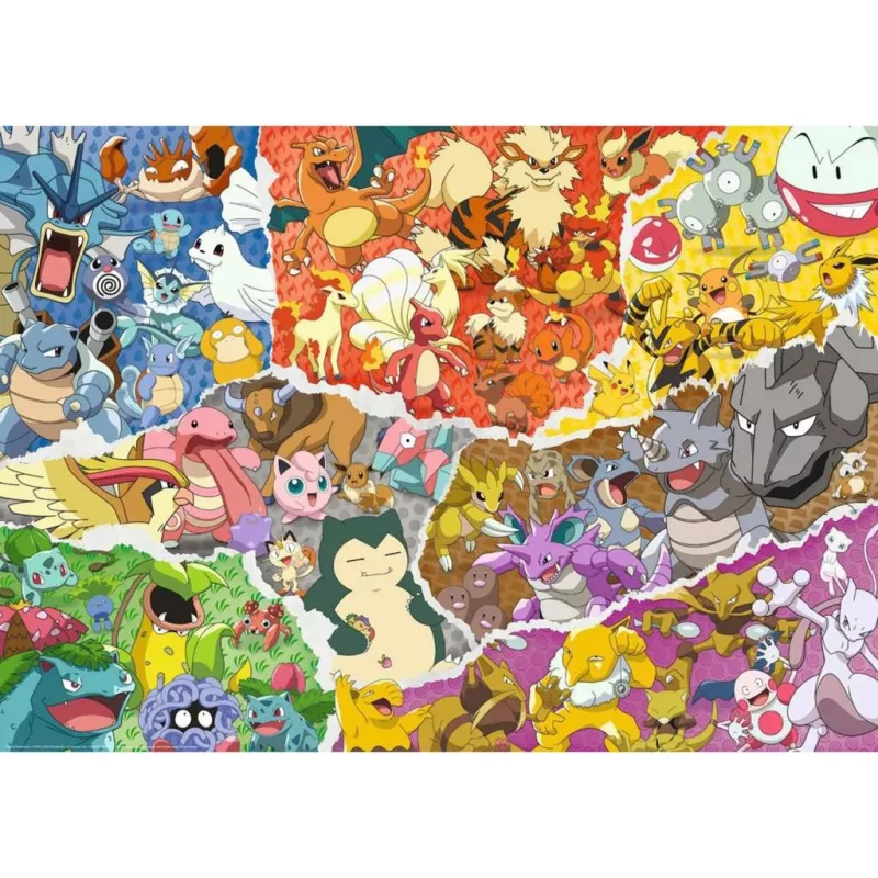 Puzzle Ravensburger Colour puzzle 1000 pieces (12000832) — Cartoons, 700 mm width, recommended age 14+