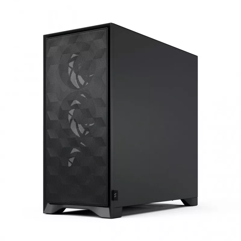 PC case Fractal Design Pop 2 Air Black TG Midi Tower — ATX, 3x 120 mm front fans, supports 2.5 inch & 3.5 inch drives