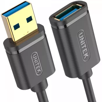 USB cable Unitek Y-C4030GBK 3 m USB 3.1 Type-A to Type-B (data and charging)