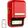 Label printer NIIMBOT B21S Red — compact thermal Bluetooth printer, 50 mm print width, 60 mm/s, 1200 mAh battery
