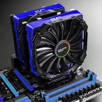 Computer cooling system part Cryorig CR-CCI — ABS blue accessory for R1 Universal / R1 Ultimate (140×23×131 mm)