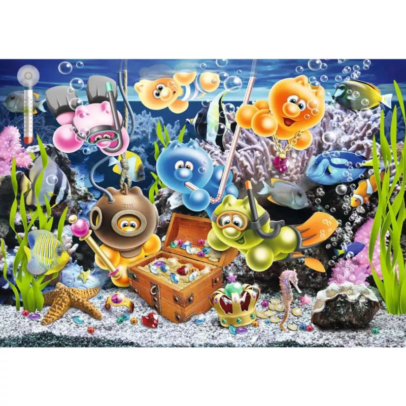 Jigsaw puzzle Ravensburger 12001427 — 1000 pieces, Cartoons, recommended age 14+