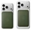 Card holder Apple iPhone FineWoven Wallet with MagSafe Moss Green Microtwill