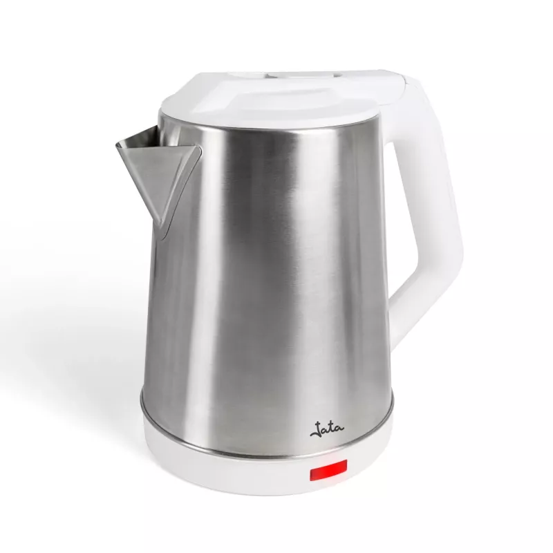 Electric kettle JATA 2 L 1500 W Stainless steel White