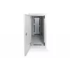 Digitus Computer housing with glass door, rolling, lockable, with ventilation slits