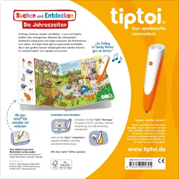 tiptoi Search and Discover: The Seasons, Learning Book