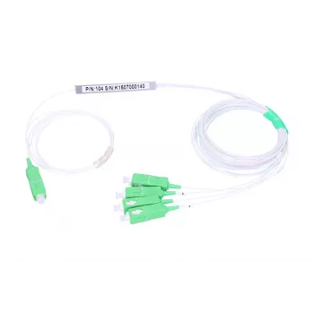 Cable splitter Extralink Splitter 1:4 PLC SC/APC 900um 1.5m Green White