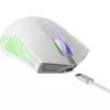 Wireless gaming mouse DEFENDER Pandora White — ambidextrous, 3200 DPI, 6 buttons, programmable, optical, USB