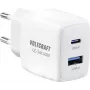 VOLTCRAFT VC-13082880 USB-Charger Indoor Area Ausgangsstrom (max.) 2.08 A 2 x USB, USB-C® Socket (Power Delivery) (VC-13082880)
