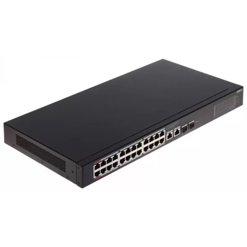 Dahua Technology CS4228-24GT-375 Managed L2 Gigabit Ethernet (10/100/1000) Power over Ethernet (PoE) Black