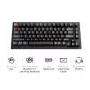 Mechanical 75% keyboard Keychron V1 Ultra 8K — QWERTY, Bluetooth & Wired, RGB, Black